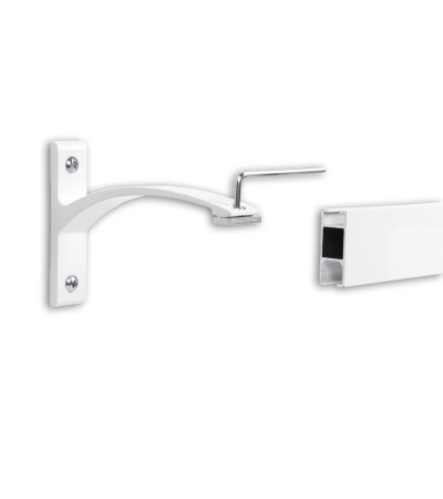 Gardinenschiene Serie Curve Innenlauf