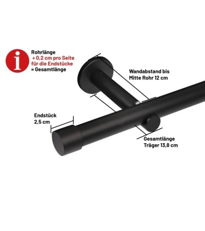 Gardinenstange Serie Style 25mm