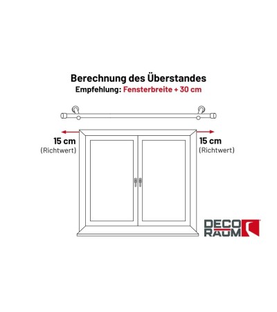 Gardinenstange Serie Style 25mm