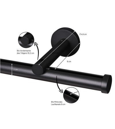 Gardinenstange Serie Modern 20mm